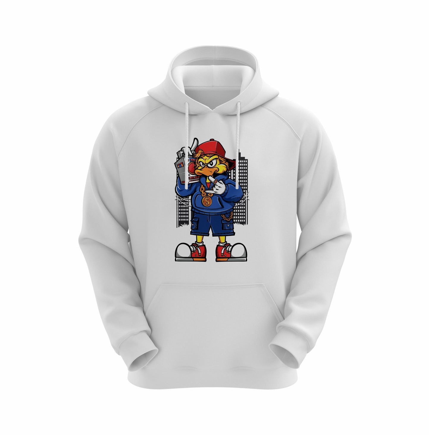 Miki Sport Duck Tape Hoodie – Retro Vibes Reloaded