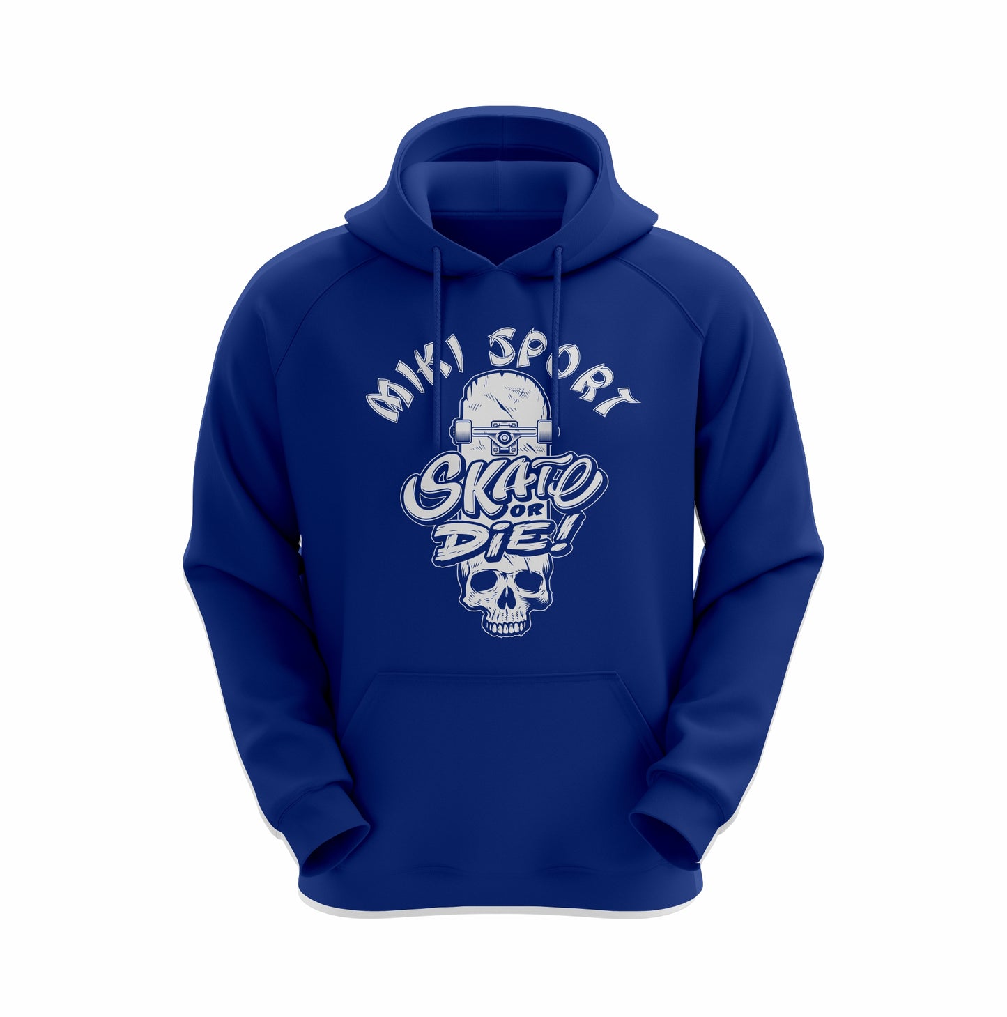 “Miki Sport Street Grind – Skate or Die Hoodie”