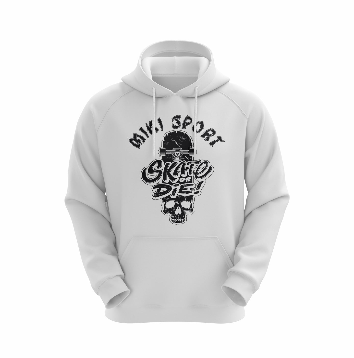 “Miki Sport Street Grind – Skate or Die Hoodie”