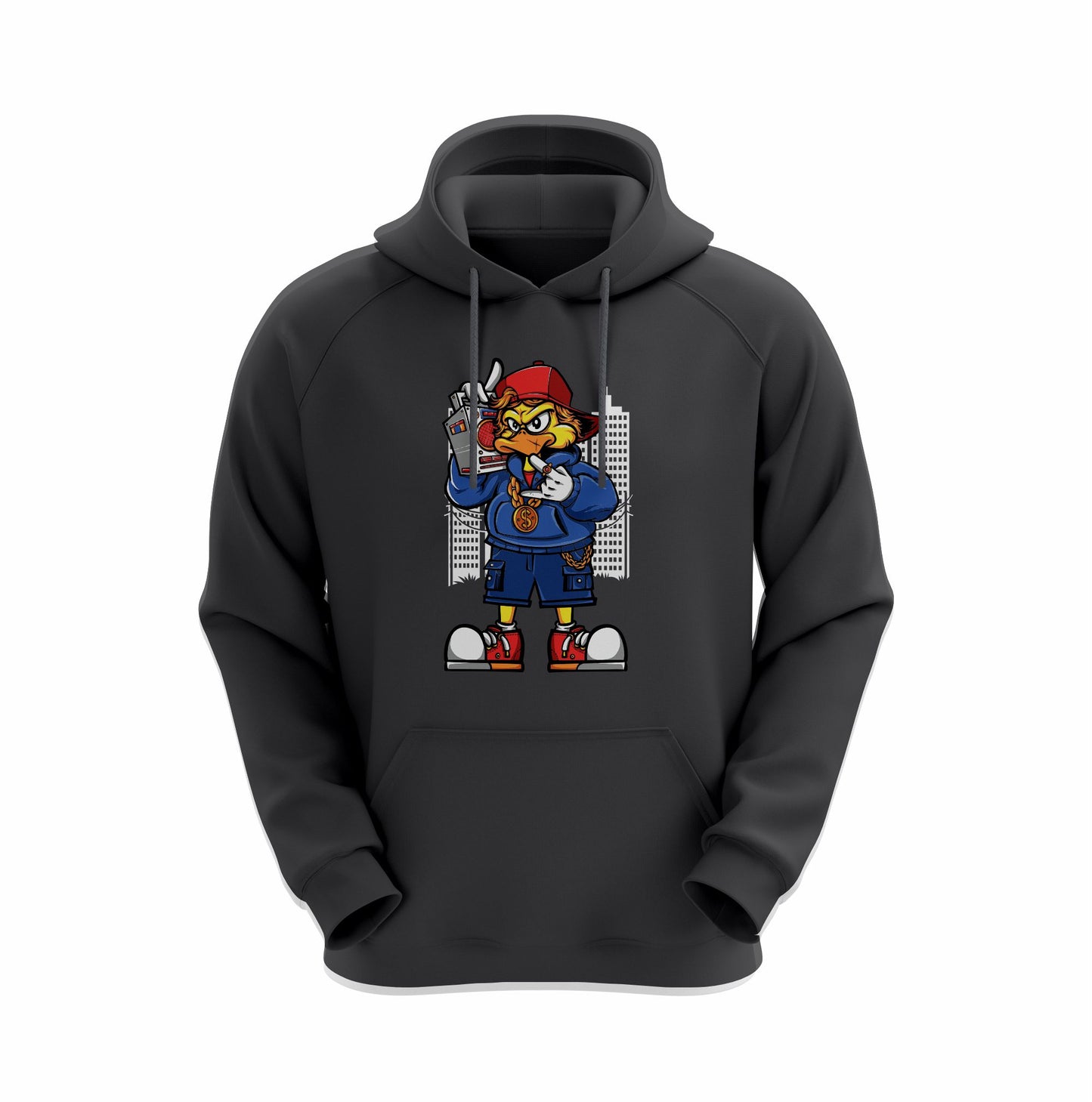 Miki Sport Duck Tape Hoodie – Retro Vibes Reloaded