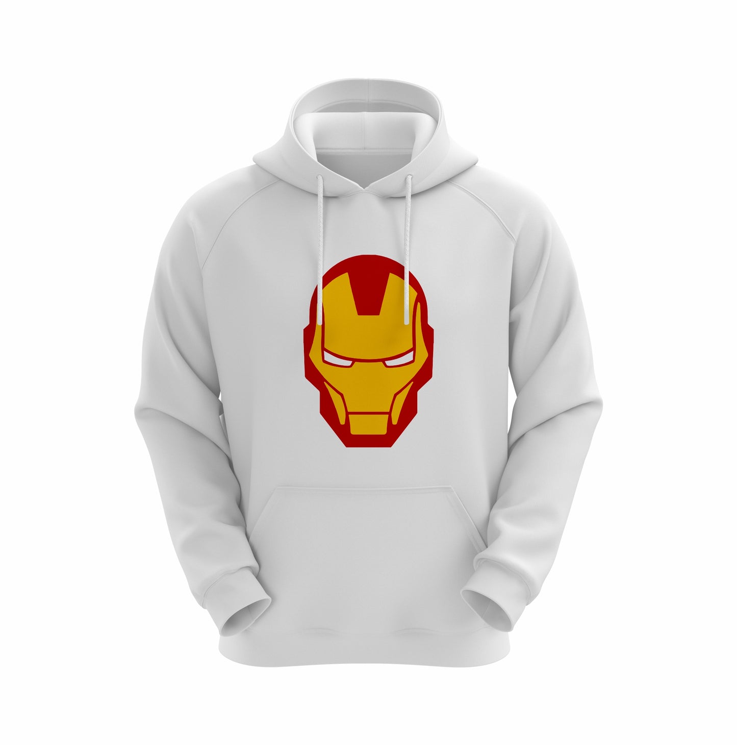 Miki Sport Classic Cotton Fleece Hoodie – Pure White