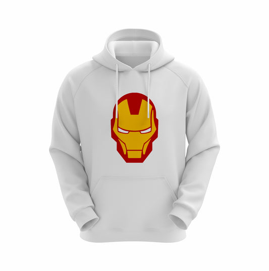 Miki Sport Classic Cotton Fleece Hoodie – Pure White