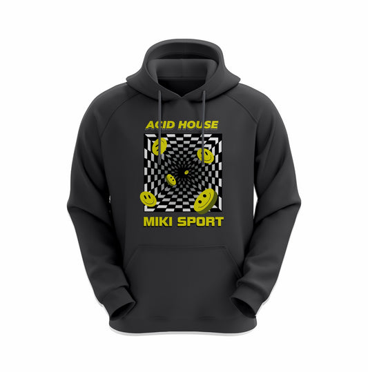 Miki Sport 3D Smiley Hoodie – Stay Happy in Style