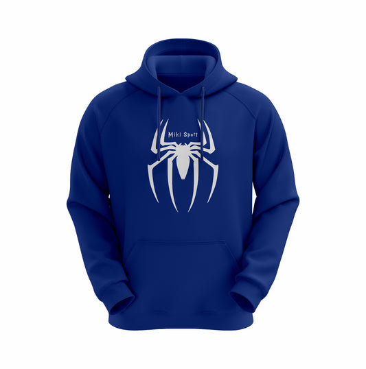 Miki Sport Active Cotton Fleece Hoodie – Royal Blue